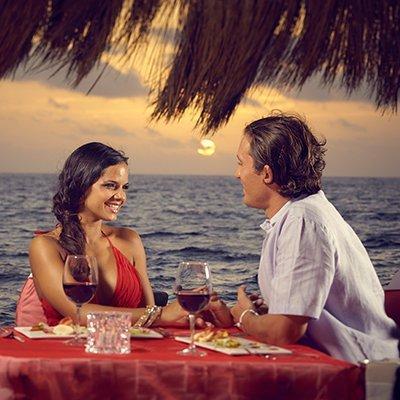 Romantic Dinner By The Sea  Desire Riviera Maya Resort Puerto Morelos Romantic Dinner By The Sea  Desire Riviera Maya Resort Puerto Morelos